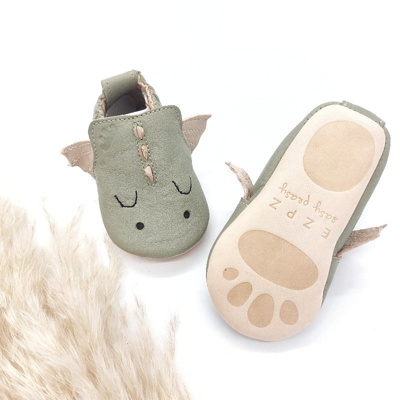 Krabbelschuhe Drache