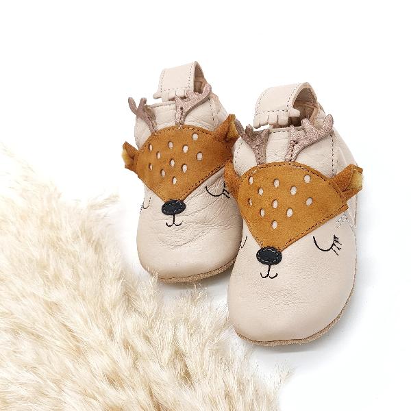 Krabbelschuhe Reh