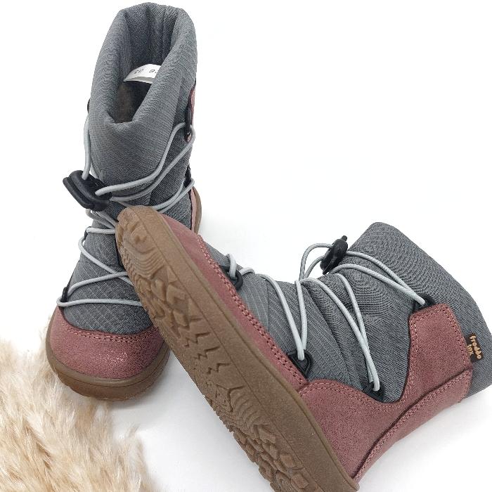Froddo Barefootstiefel pink+
