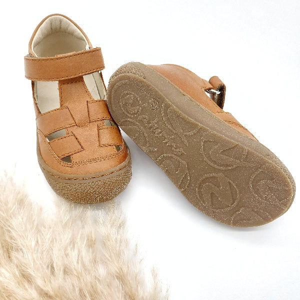 Sandale cognac