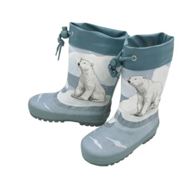 Gummistiefel gefüttert Eisbär