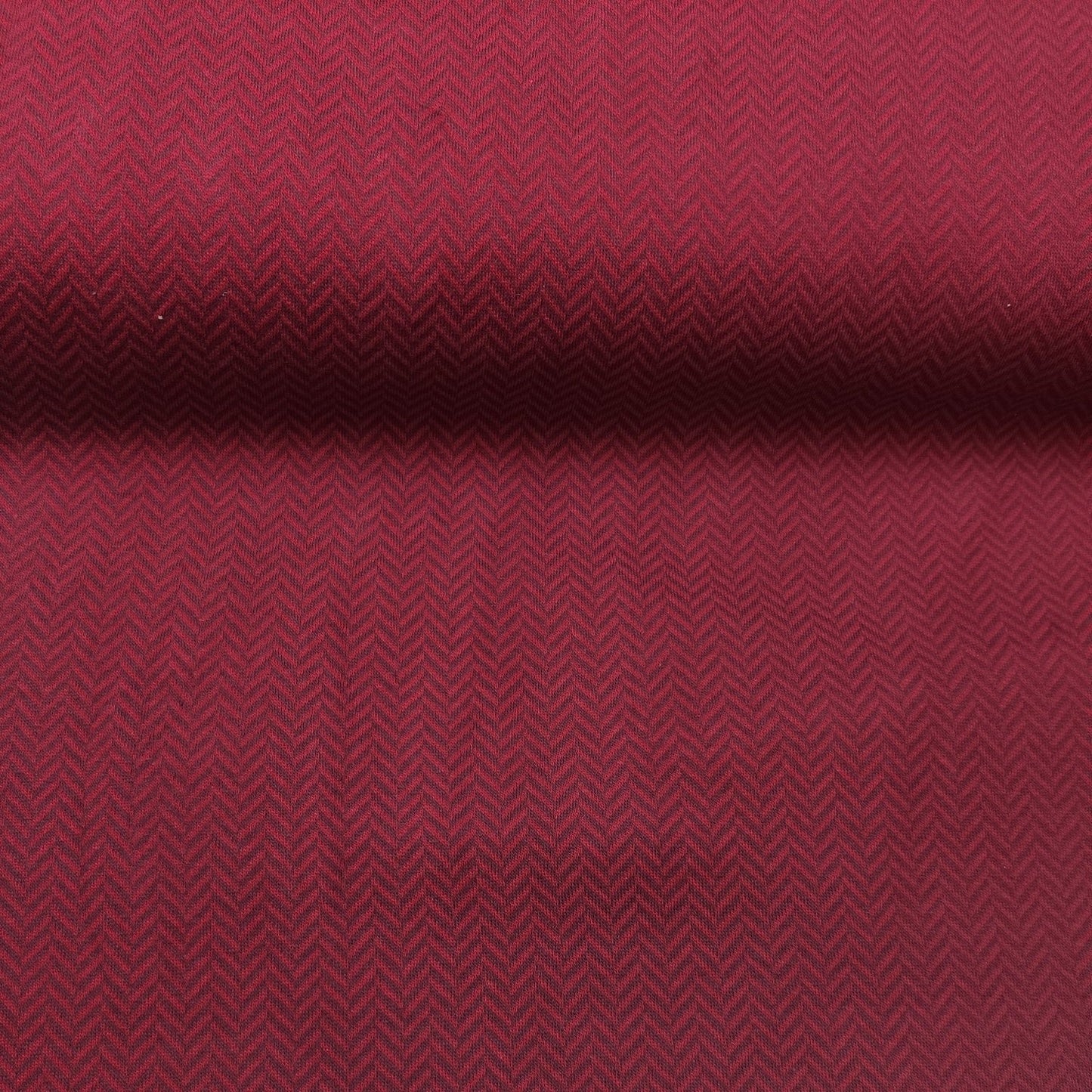 Bio Jacquard - rot fischgrät
