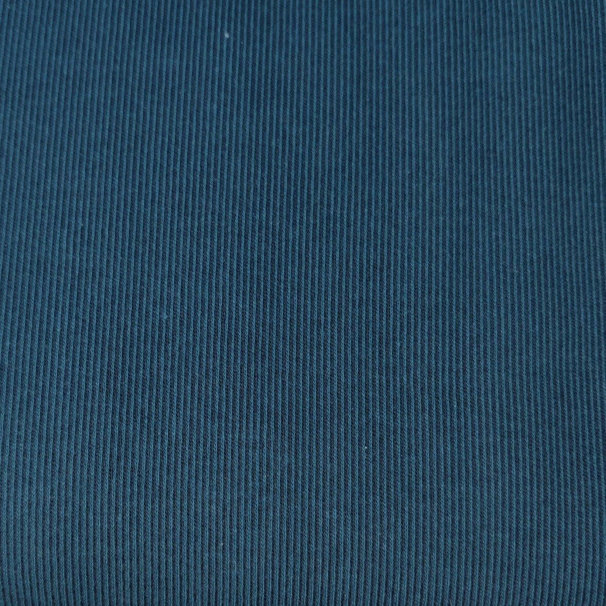 BIO Jacquard - blau rippnmuster