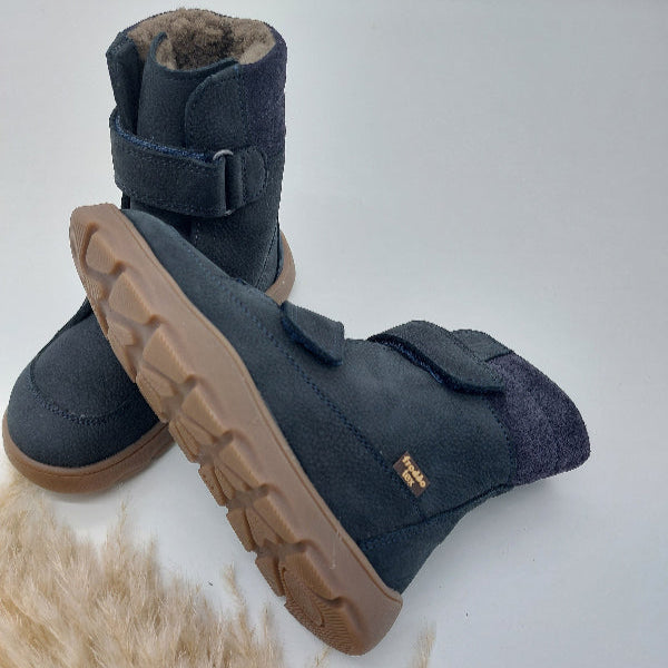 Froddo Barfußwinterschuh blau