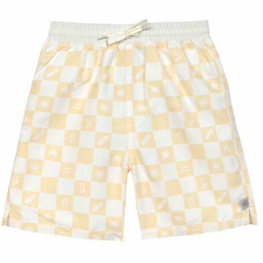 Badeshorts beige Lässig